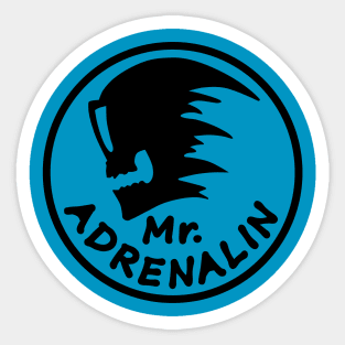 Mr. Adrenalin Sticker